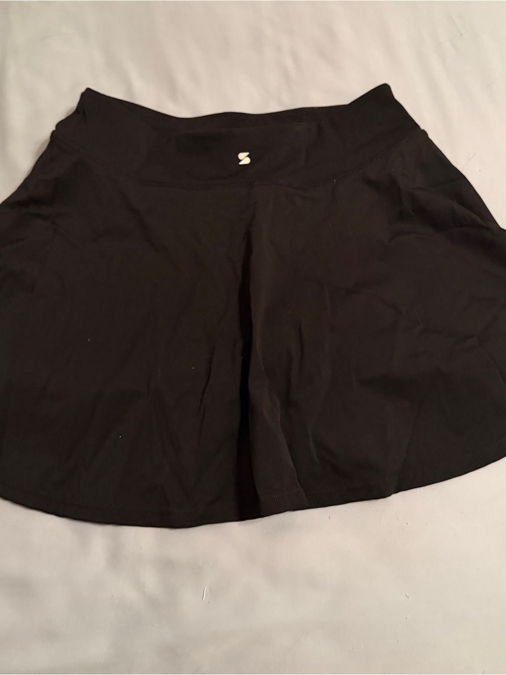 Black Active Tennis Skort - Unbranded